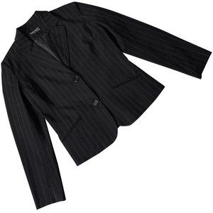 Forget Me Not (Norway) Vintage Pinstripe Blazer : L